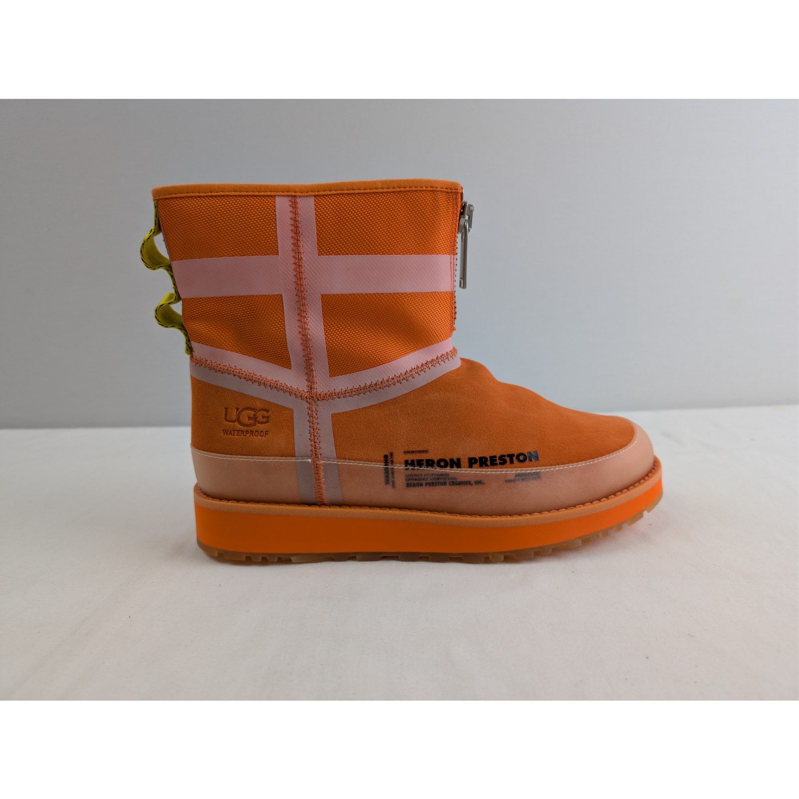 Heron Preston o1rshd1 Urban Tech Suede Ankle Boot in orange Size US 8 / EU 41 - 4 Thumbnail
