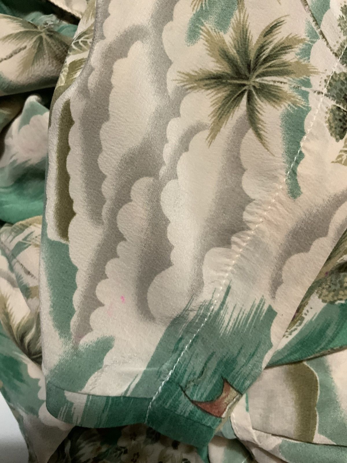 Designer × Vintage Vintage Citron Santa Monica 100% Silk Hawaiian AOP Shirt Size US M / EU 48-50 / 2 - 15 Thumbnail
