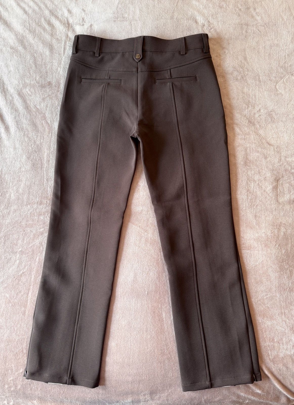 Pieces Uniques XL PIÈCES UNIQUES LE PANTALON EMIN ZIPPED PANTS Brown Zara Size US 34 / EU 50 - 3 Thumbnail
