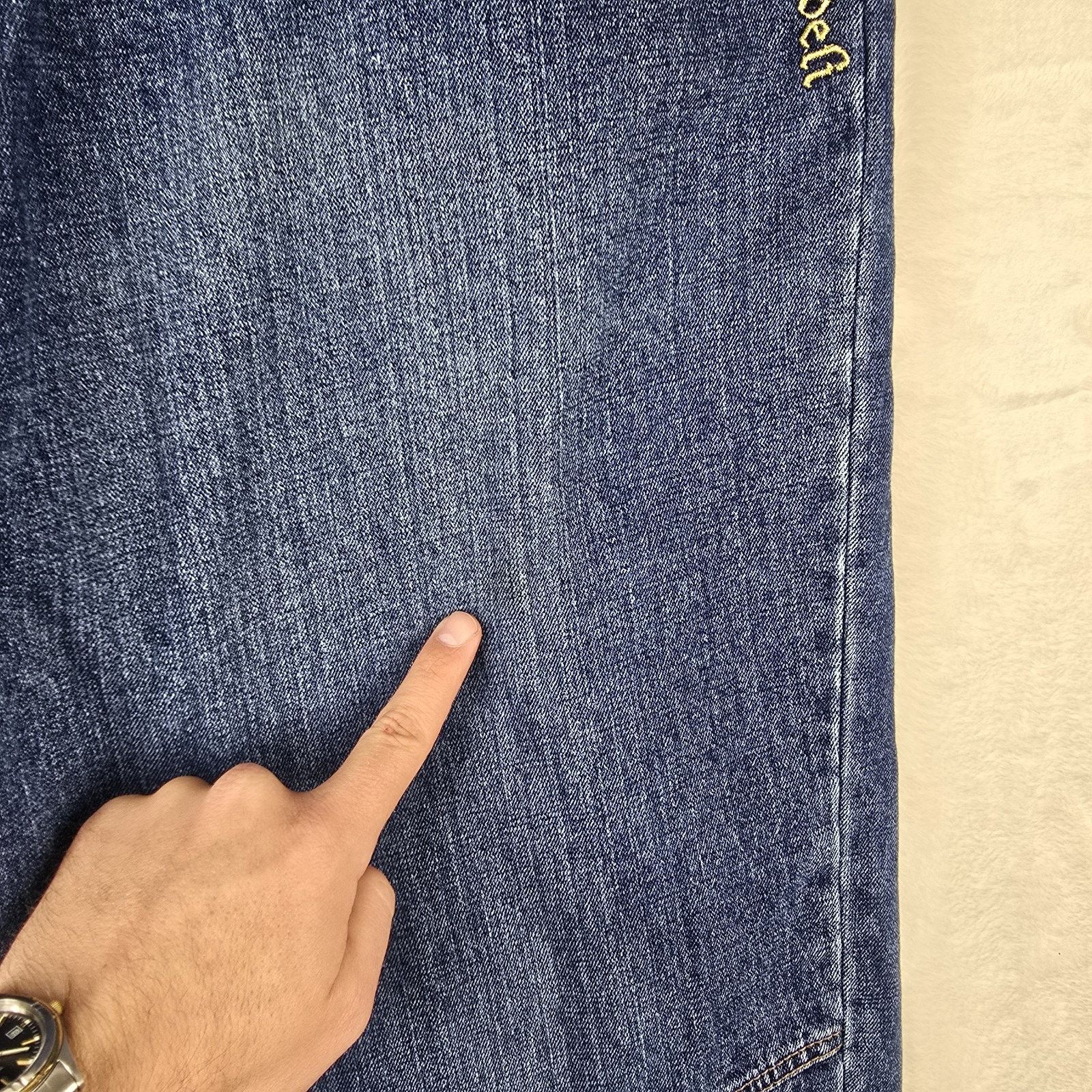 Makaveli Vintage Makeveli Embroidered Jeans 40 39x31 Baggy Skater Y2K Size US 40 / EU 56 - 7 Thumbnail