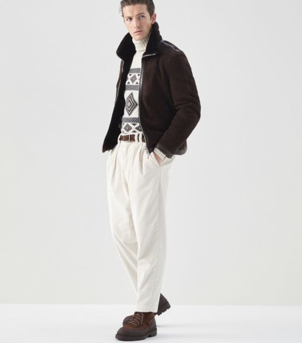 Brunello Cucinelli o1w1db10924 Cashmere Turtleneck in White Size US XS / EU 42 / 0 - 5 Thumbnail
