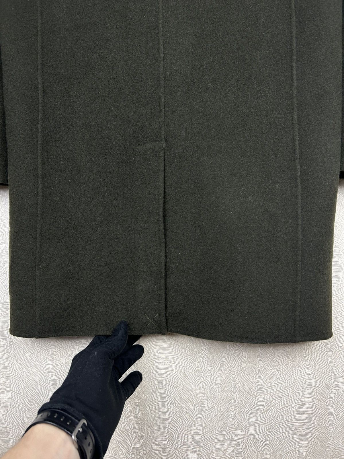 Designer × The Kooples The Kooples Khaki 100% Wool Coat Overcoat Jacket Size 46 / S Size US S / EU 44-46 / 1 - 11 Thumbnail