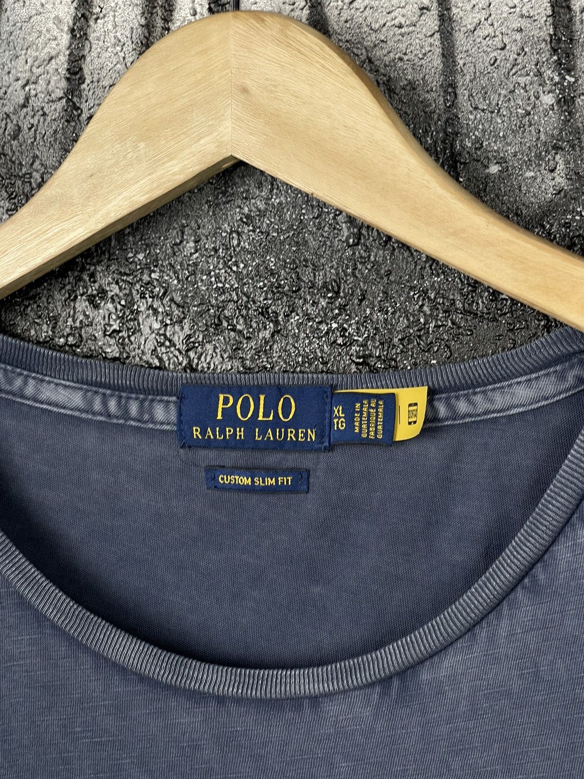 Polo Ralph Lauren Polo Ralph Lauren Blue Faded Cotton T-Shirt Men’s Size XL Size US XL / EU 56 / 4 - 6 Thumbnail