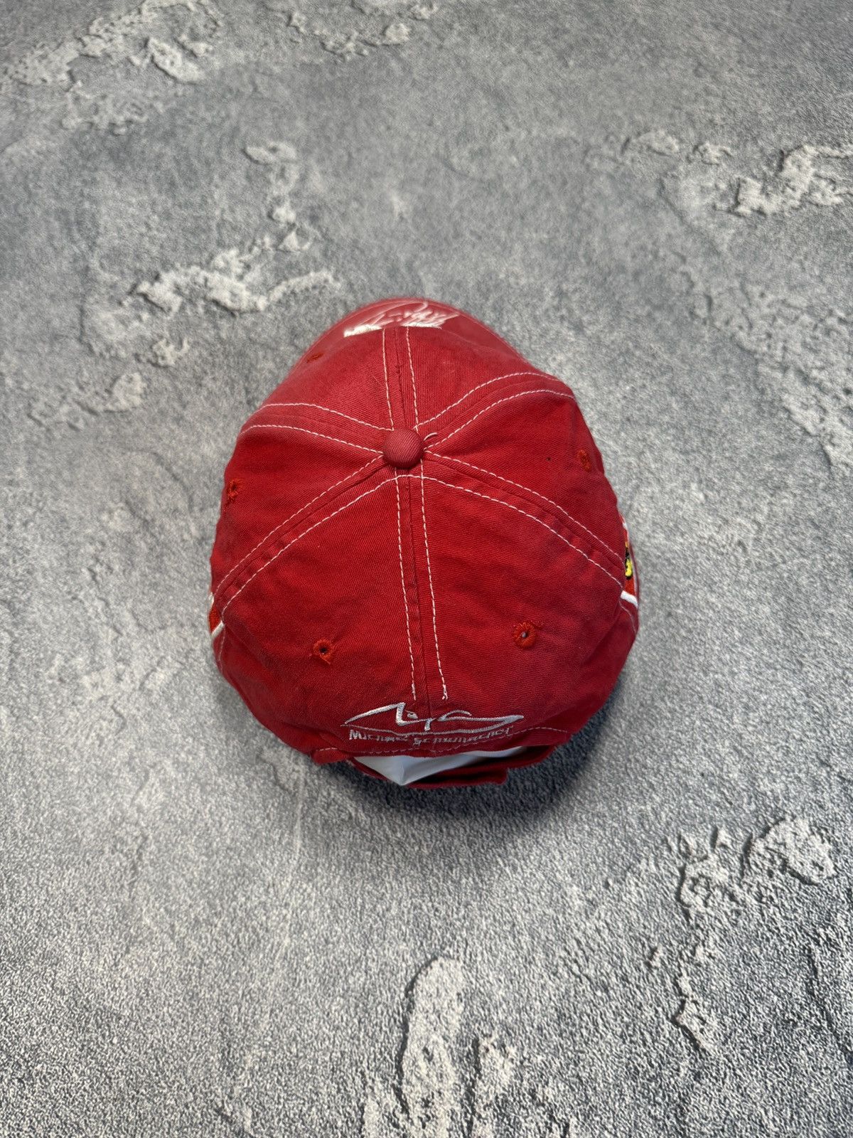 Ferrari Vintage F1 World Champion Michael Schumacher Ferrari Cap Size ONE SIZE - 5 Thumbnail