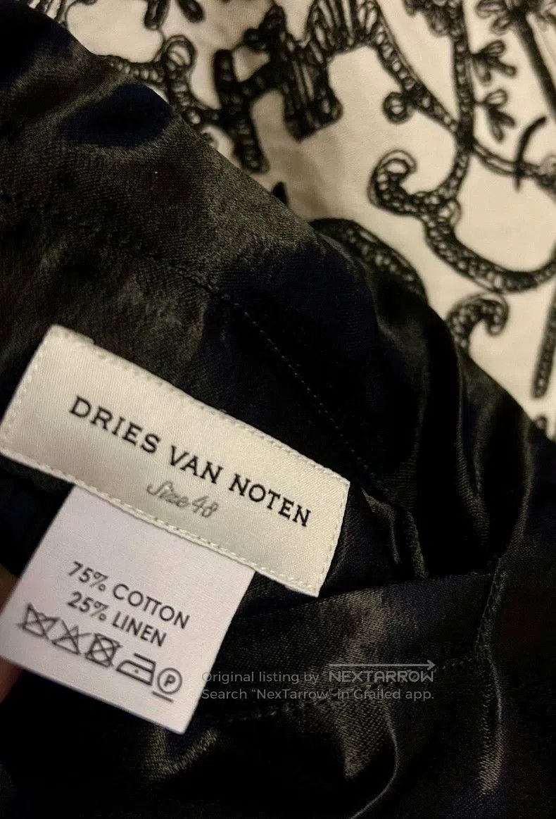 Dries Van Noten Dries Van Noten Embroidered Bomber Jacket. Size US M / EU 48-50 / 2 - 3 Thumbnail