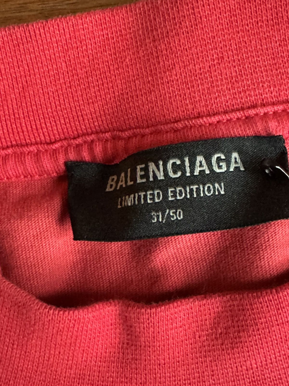 Balenciaga olin1g1024 | Love Upcycled Long Sleeve T-ShirtLarge Fit Size US XXS / EU 40 - 2 Thumbnail