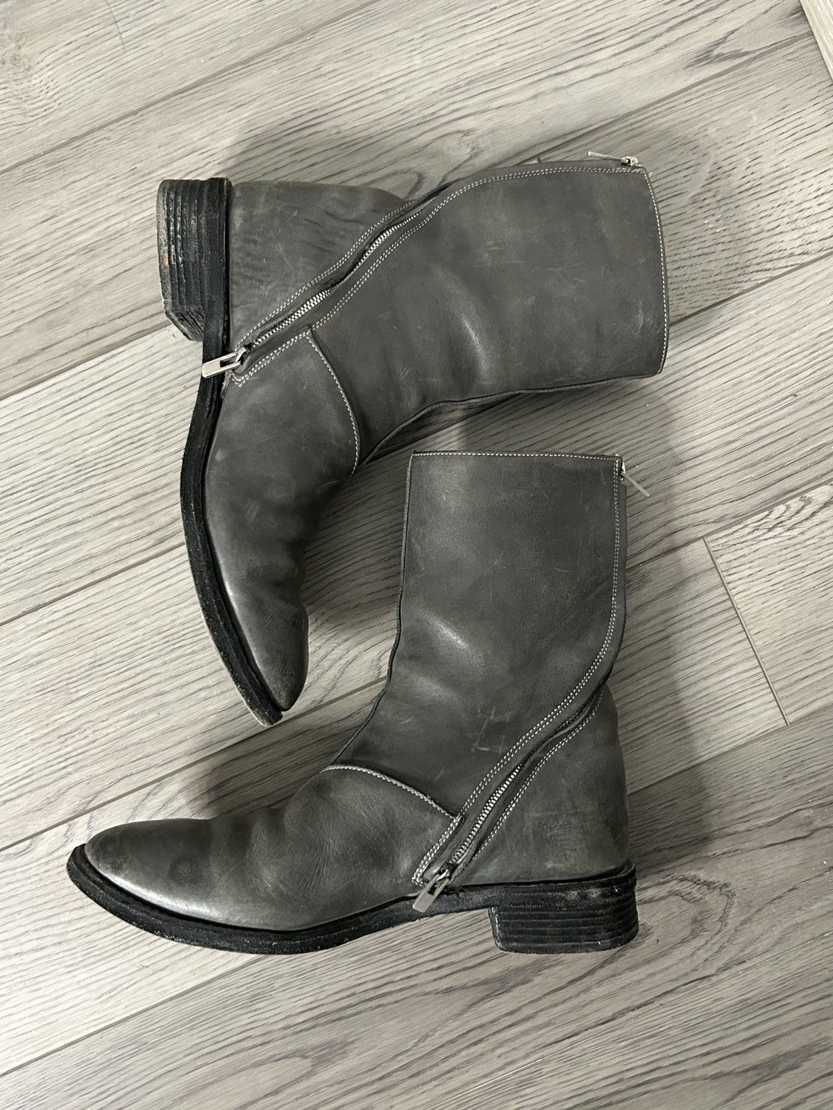 Carol Christian Poell Tornado Zip Boots