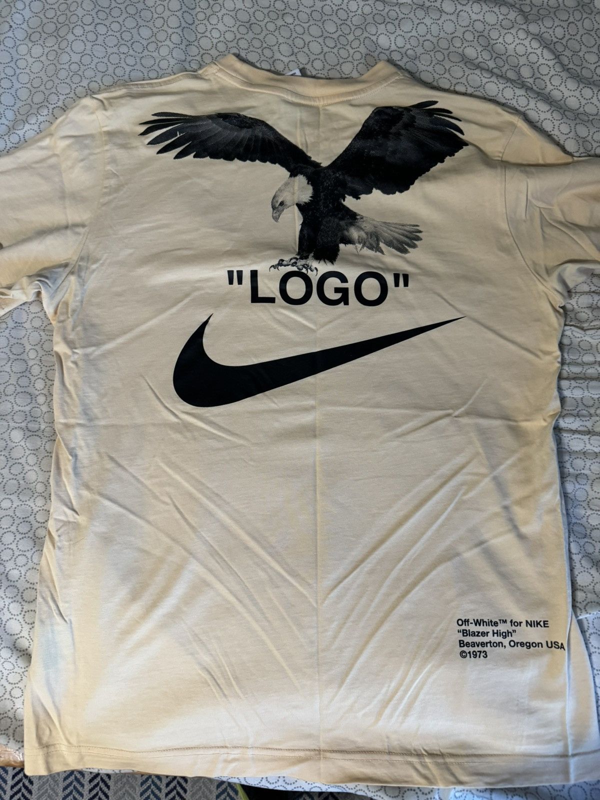 Nike × Off-White Nike x Off White Logo Tee Size US M / EU 48-50 / 2 - 2 Thumbnail