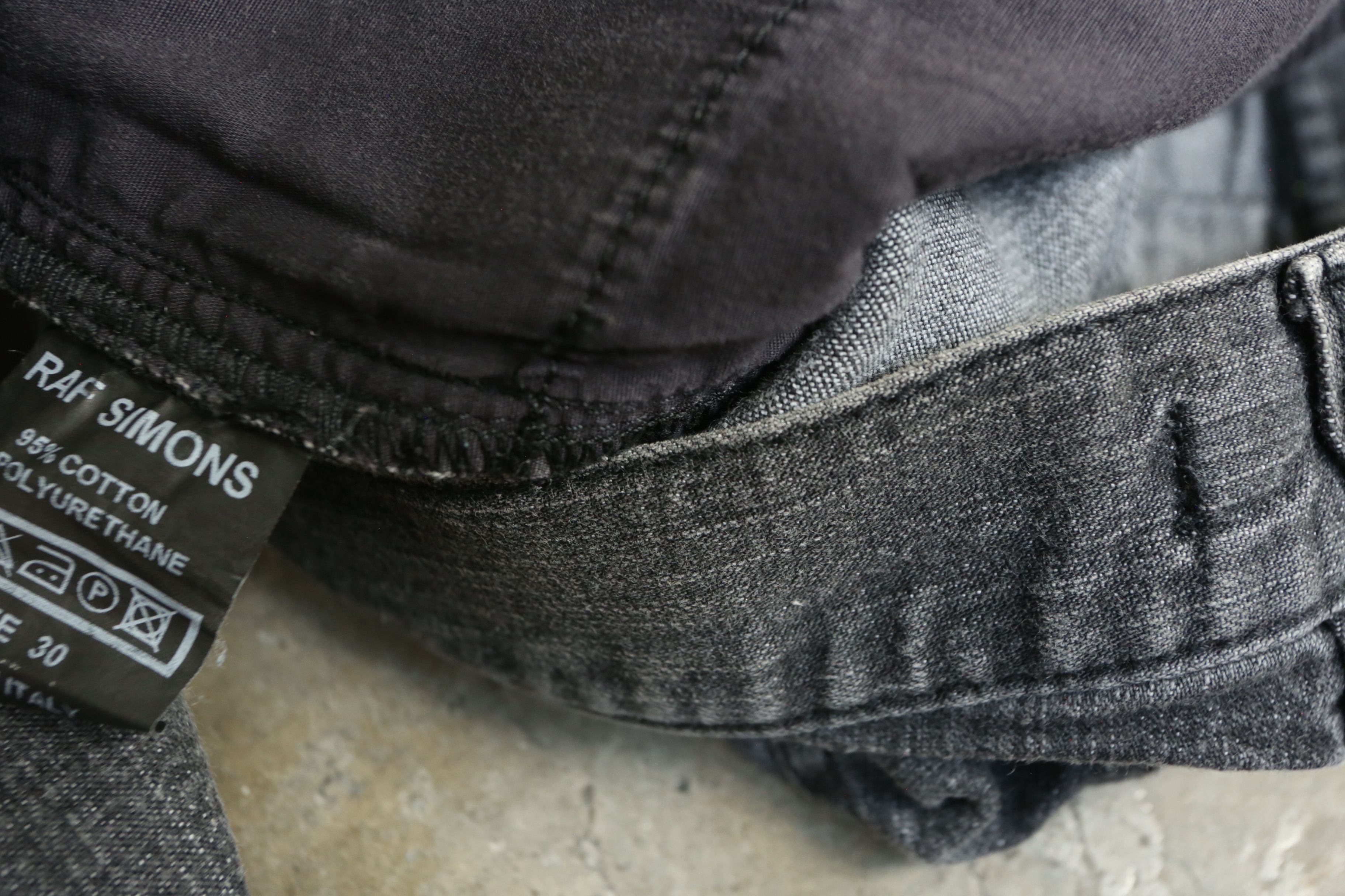 Raf Simons Raf Simons - Cropped Denim Jean Size US 30 / EU 46 - 6 Thumbnail
