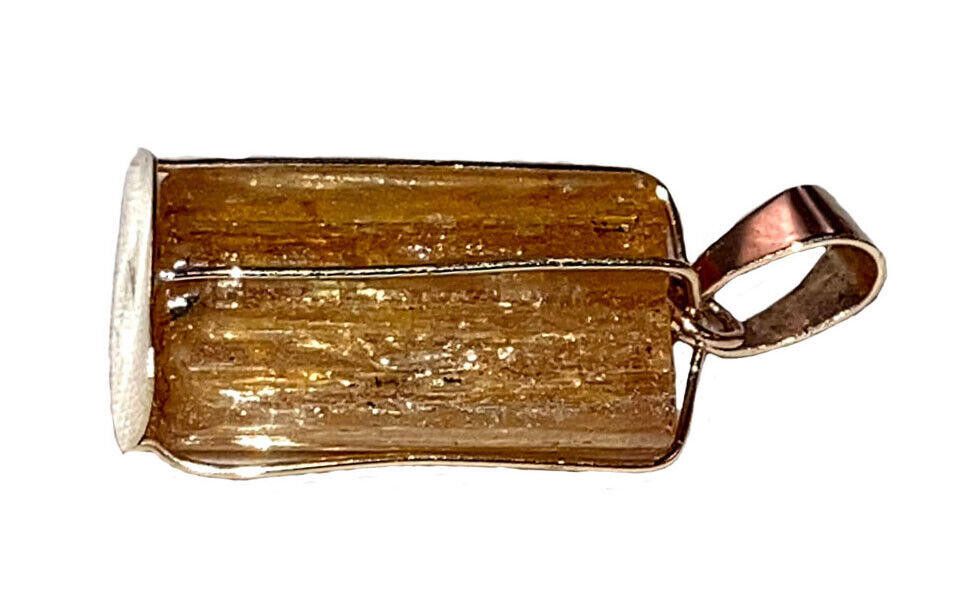 Designer Artisan HandMade 14KT Caged Gold Imperial Topaz Pendant Size ONE SIZE - 2 Thumbnail