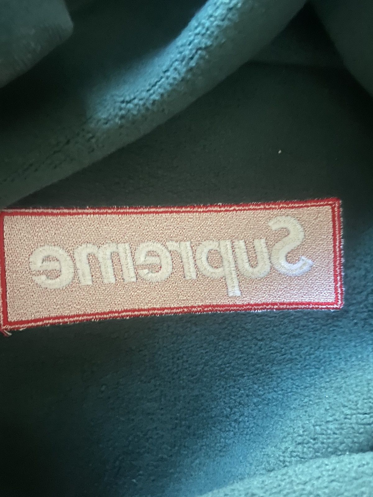 Supreme Box Logo Crewneck(FW22) Dark Pine