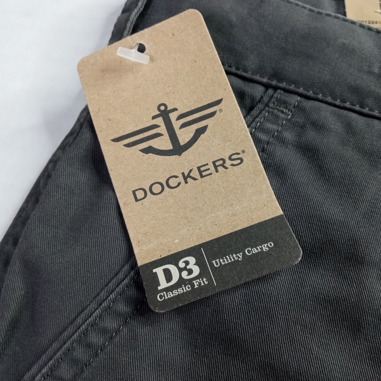 Dockers Dockers D3 Classic Fit Cargo Pants Men's 42x32 Gray Cotton Size US 42 / EU 58 - 5 Thumbnail