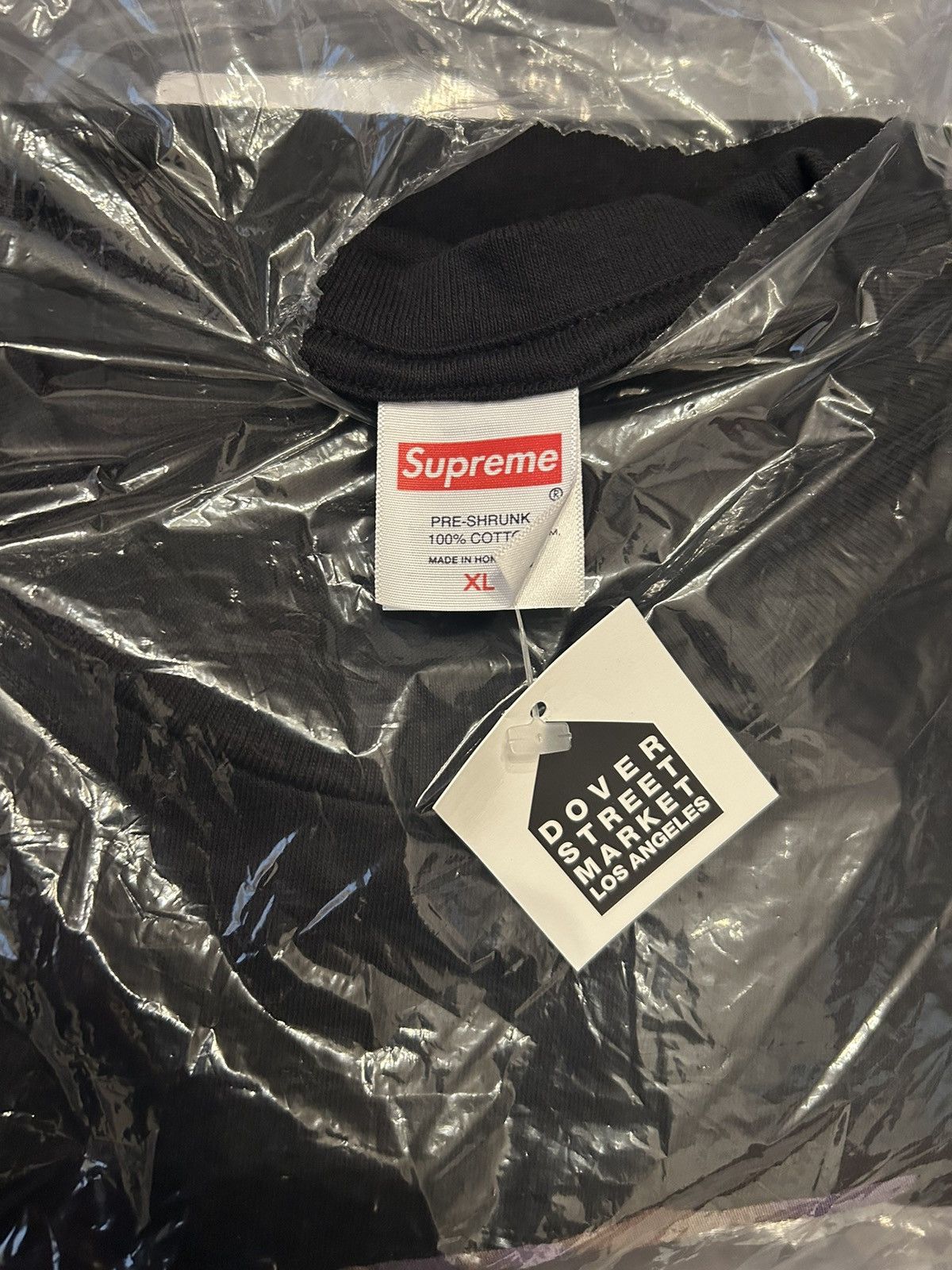 Supreme Supreme Snow White Tee Black XL FW24 Size US XL / EU 56 / 4 - 5 Thumbnail