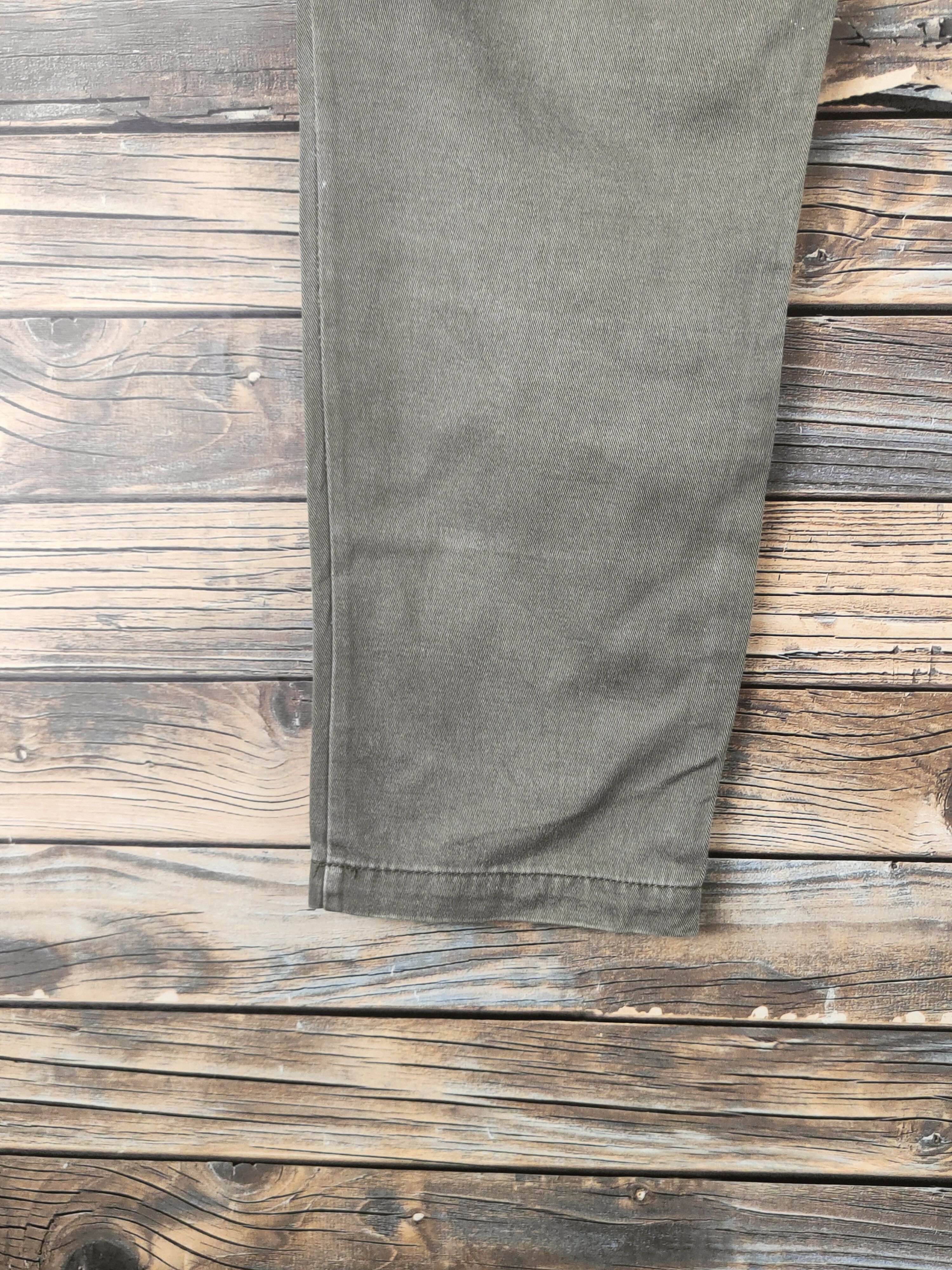 Japanese Brand DL Retro Girl Army Green Multipocket Casual Pants #46-316 Size 28" / US 6 / IT 42 - 9 Thumbnail
