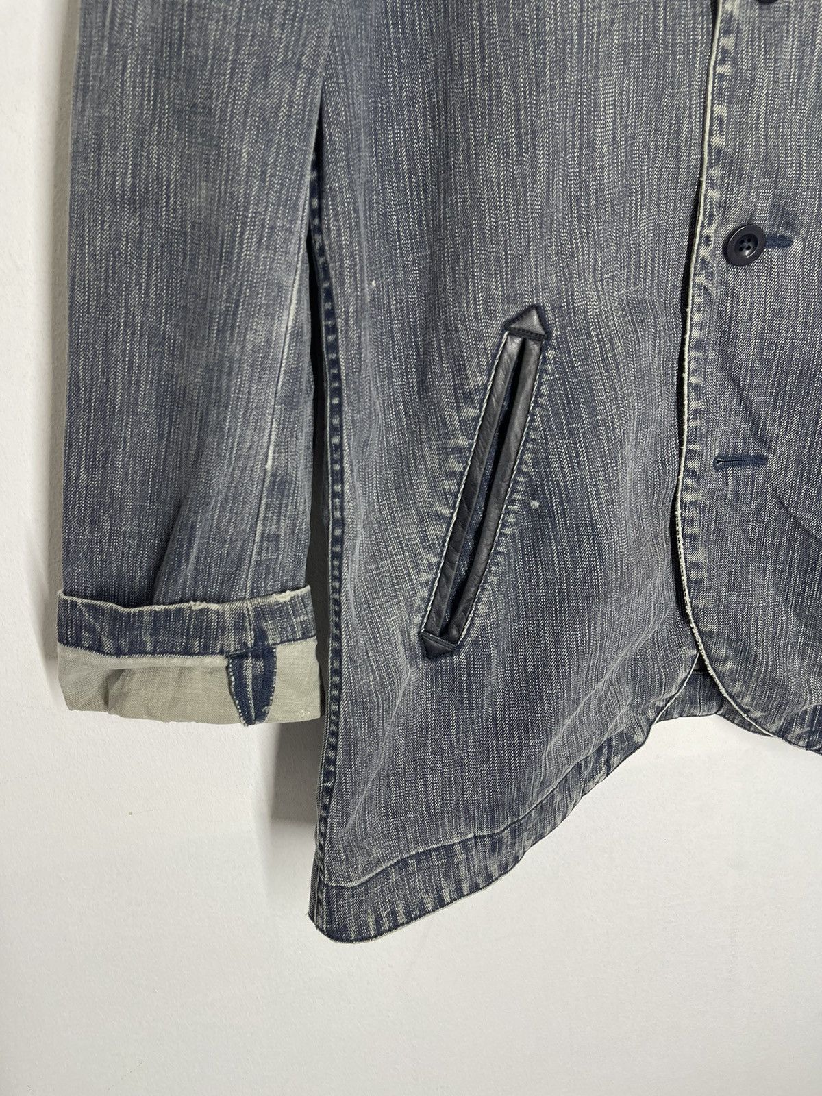 Beams Plus VINTAGE BEAMS JAPAN DENIM STREETWEAR JACKET Size US M / EU 48-50 / 2 - 3 Thumbnail