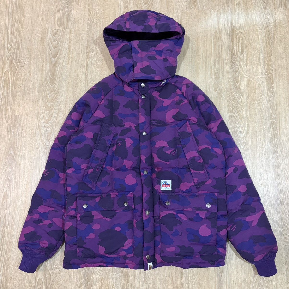 Bape Bape 1st.camo Jacket down puffer"mountain sports" Size US L / EU 52-54 / 3 - 1 Thumbnail