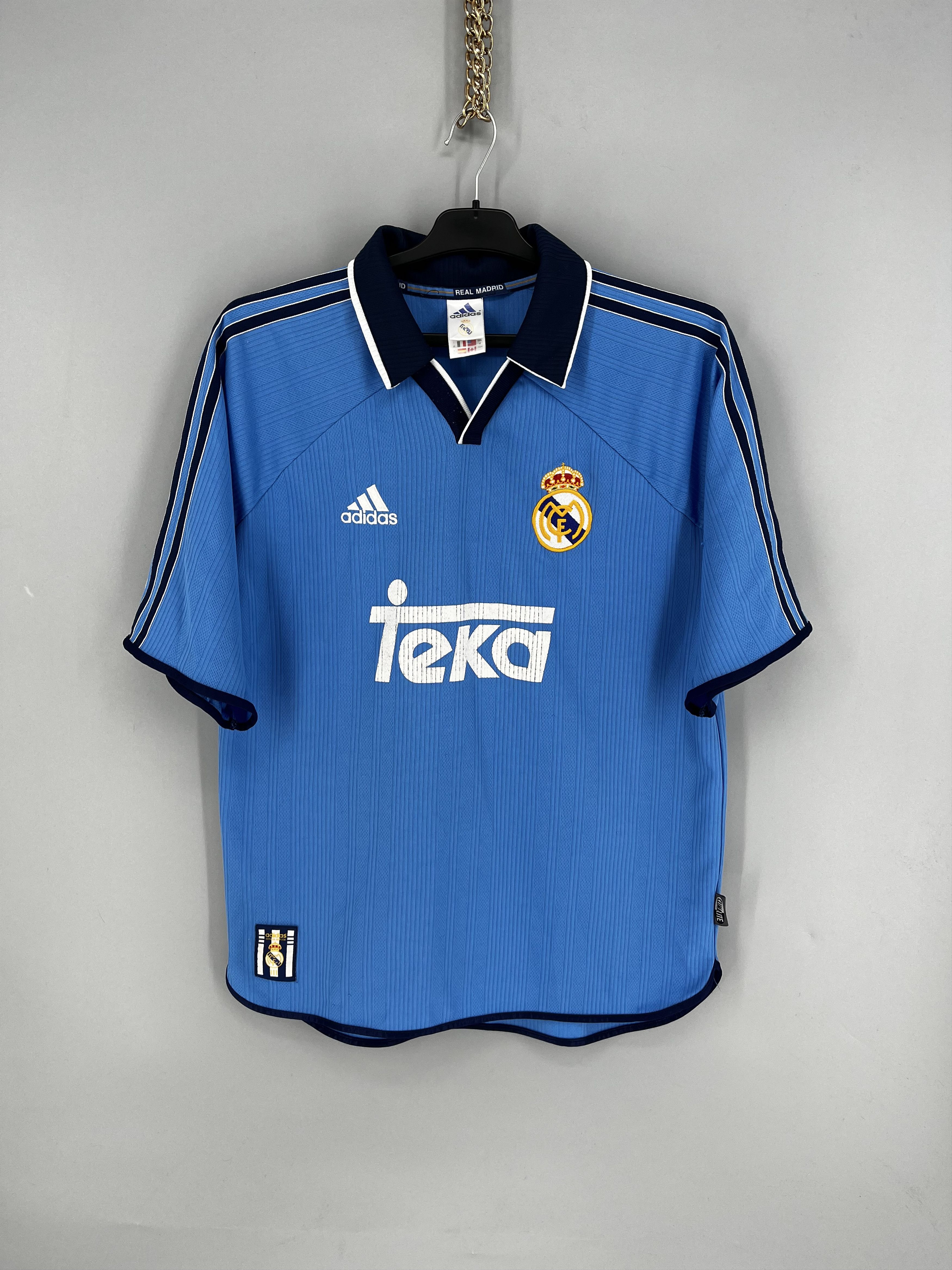 Adidas Vintage Real Madrid Raúl 7 Jersey – 1997/98 Adidas Teka Kit” Size US M / EU 48-50 / 2 - 1 Thumbnail