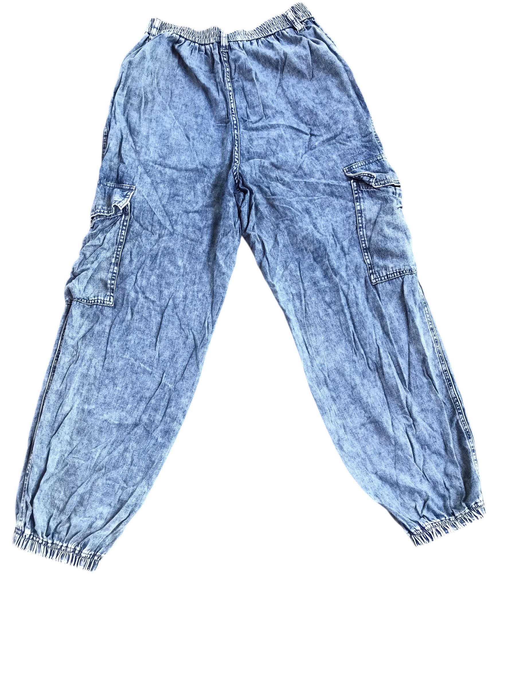 GU Flare Vintage GU Distressed Denim Pants-Size 28 Size US 28 / EU 44 - 11 Thumbnail