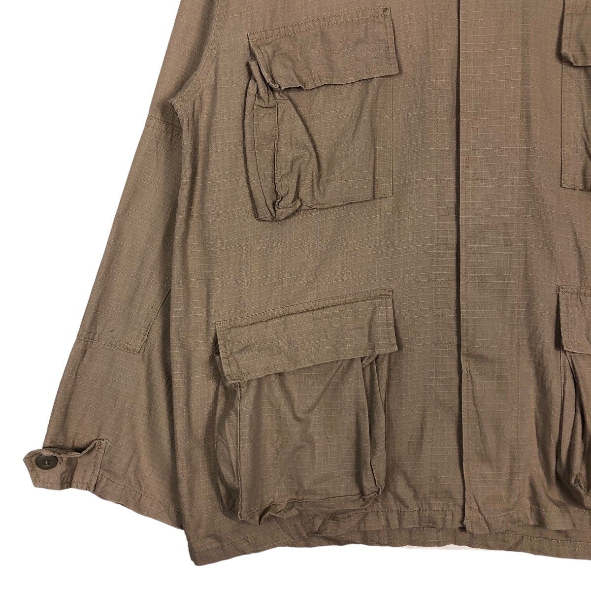 Japanese Brand Vintage Chore Cargo Jacket Multi Pocket Military Collection Size US M / EU 48-50 / 2 - 4 Thumbnail