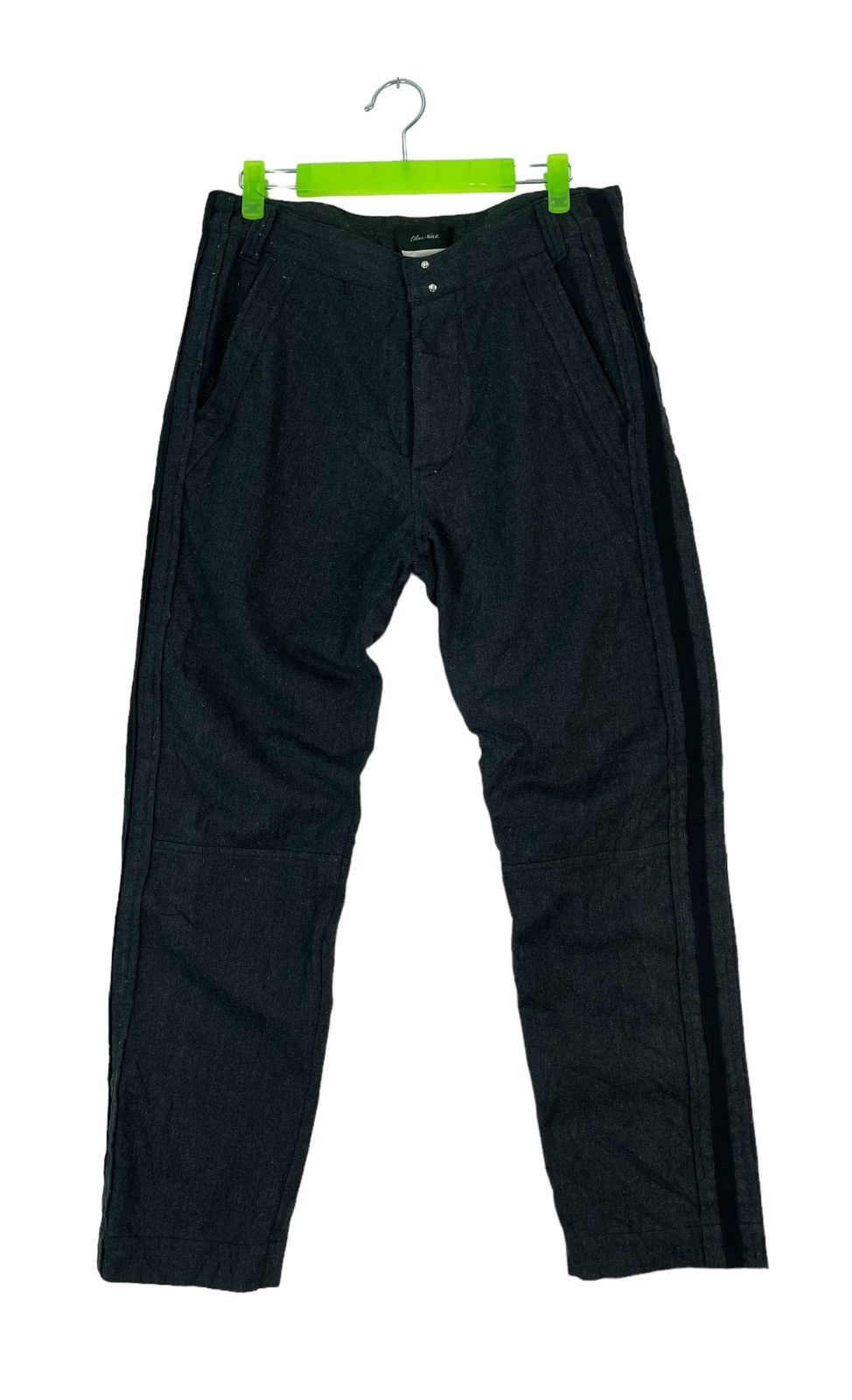 Japanese Brand Vtg 90s rare Blue Work wool pant Size US 31 - 1 Thumbnail