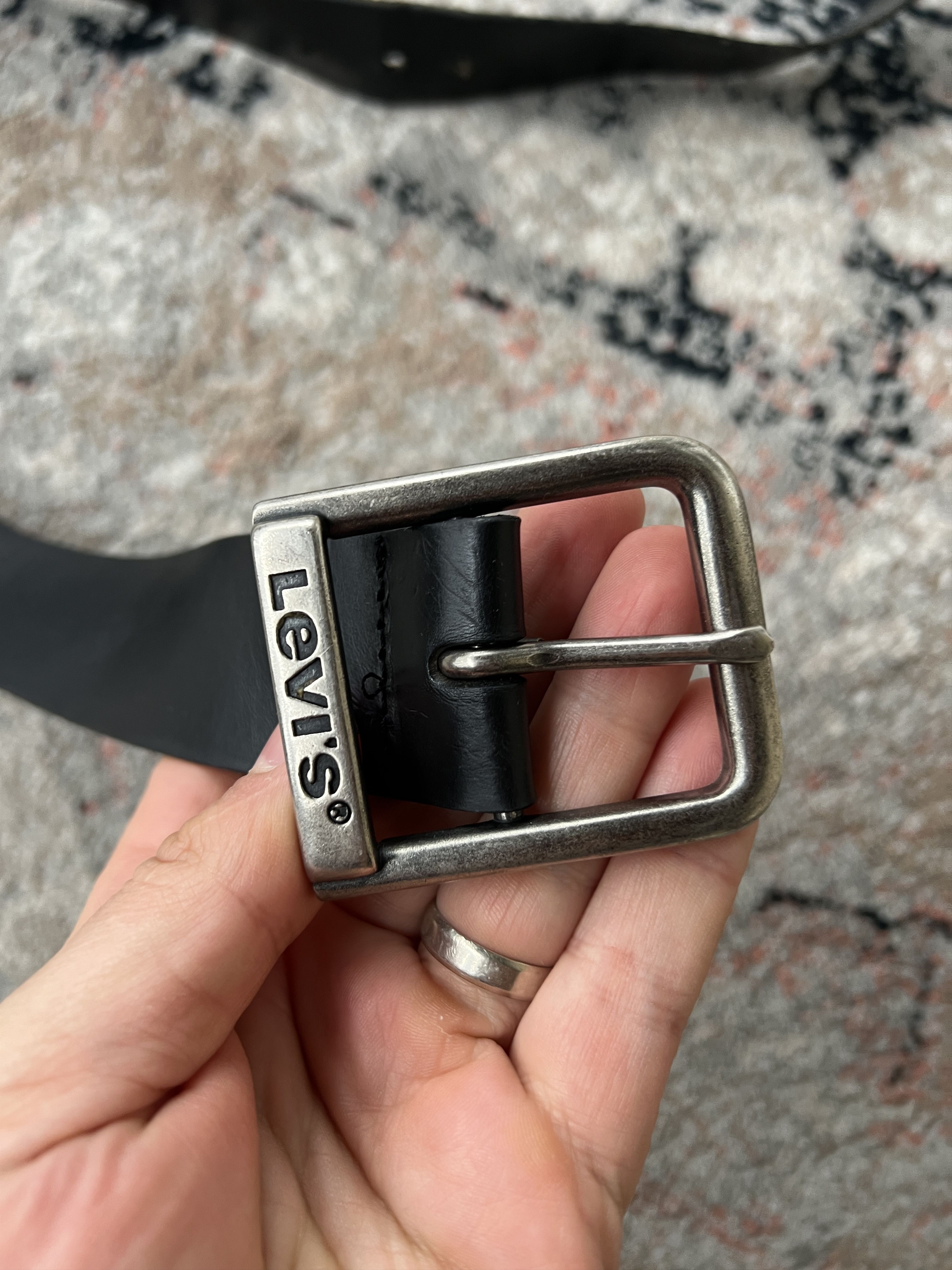 Leather Levi's Leather Belt Size ONE SIZE - 2 Thumbnail