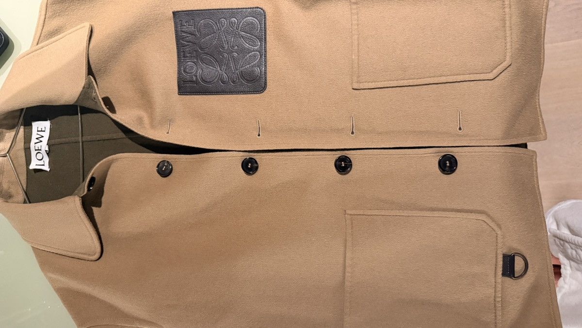 Loewe Light Wool Cashmere Chore Jacket Size US M / EU 48-50 / 2 - 8 Thumbnail