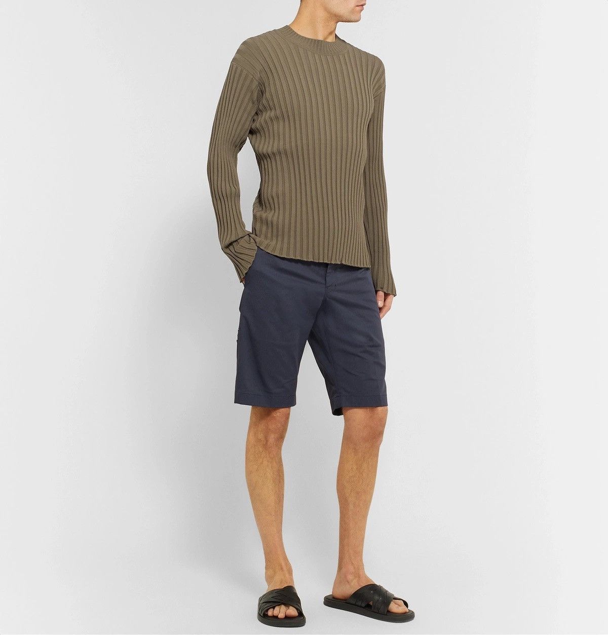Deveaux Ribbed Knit Sweater Size US M / EU 48-50 / 2 - 1 Thumbnail