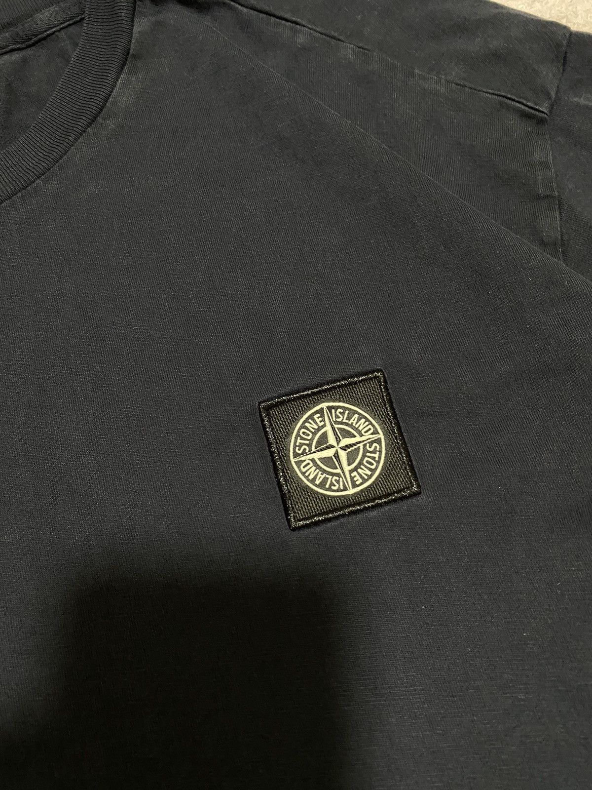 Massimo Osti × Stone Island × Vintage Classic Stone Island Patch Program Blue T Shirt Size US M / EU 48-50 / 2 - 6 Thumbnail