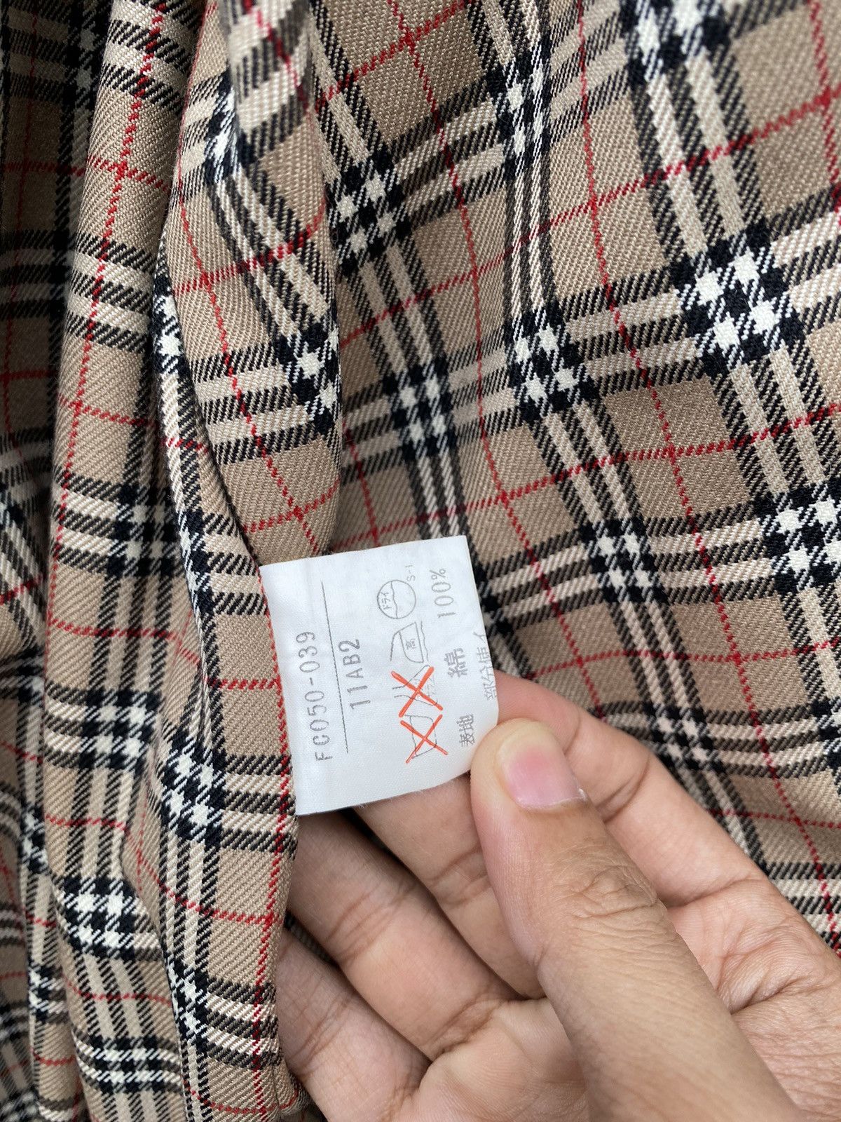 Burberry BURBERRY PRORSUM Padded Corduroy Nova Checkered Rare Jacket Size US M / EU 48-50 / 2 - 12 Thumbnail
