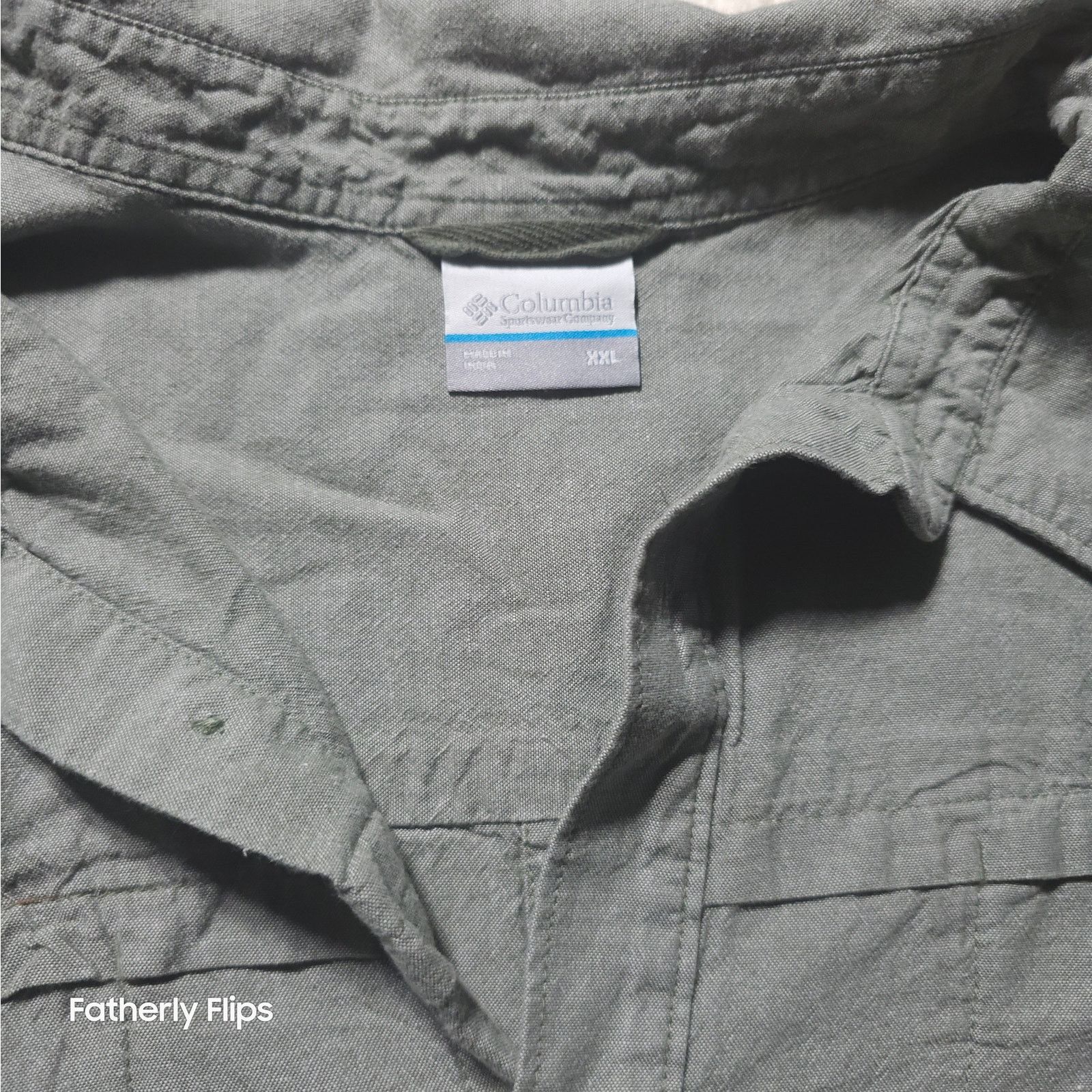 Columbia Columbia PFG 4XL Green Fishing Shirt SS Omni-Shade Vented Size US XXL / EU 58 / 5 - 2 Thumbnail