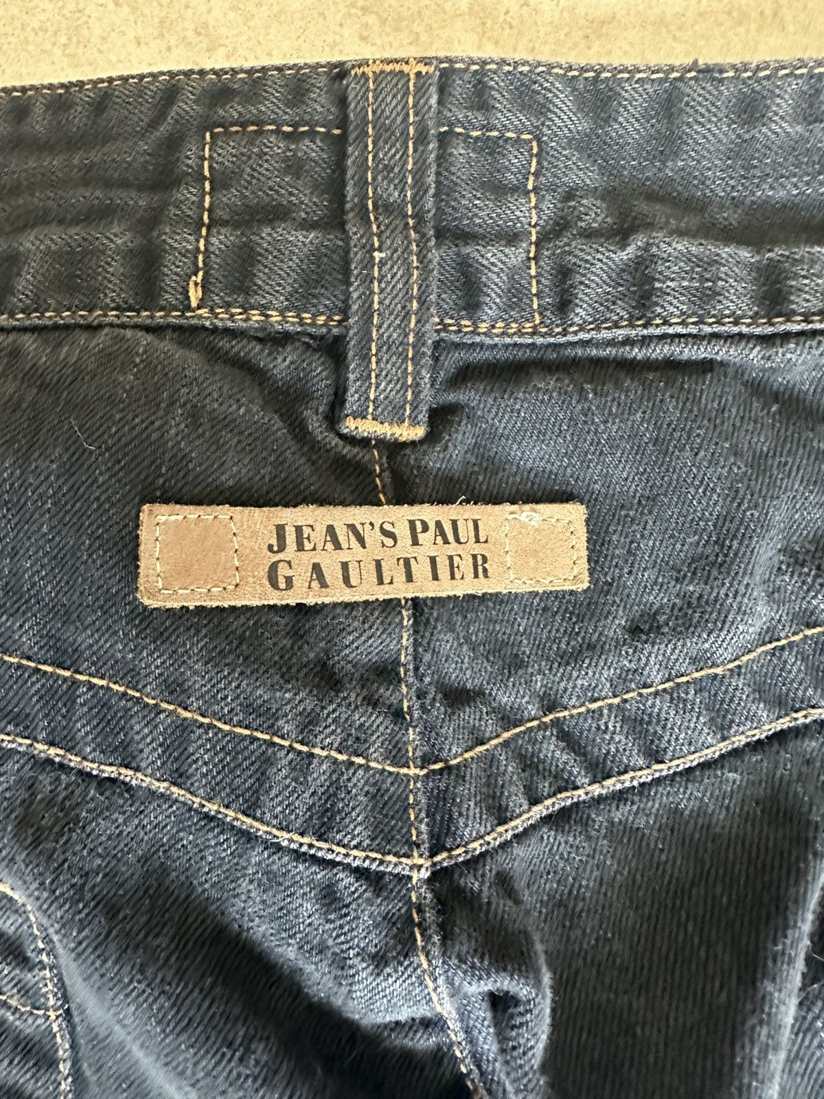 Jean Paul Gaultier VTG Jean’s Paul Gaultier Black Straight Leg Denim Jeans W36 Size US 36 / EU 52 - 9 Thumbnail