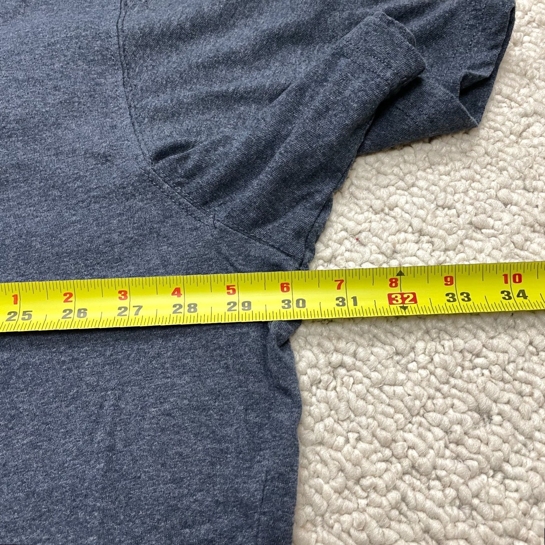 The Mountain Blue Mountain Shirt Mens 3XL Blue Short Sleeve Solid Cotton Crew Tee Adult Regular Men Size US XXL / EU 58 / 5 - 4 Thumbnail