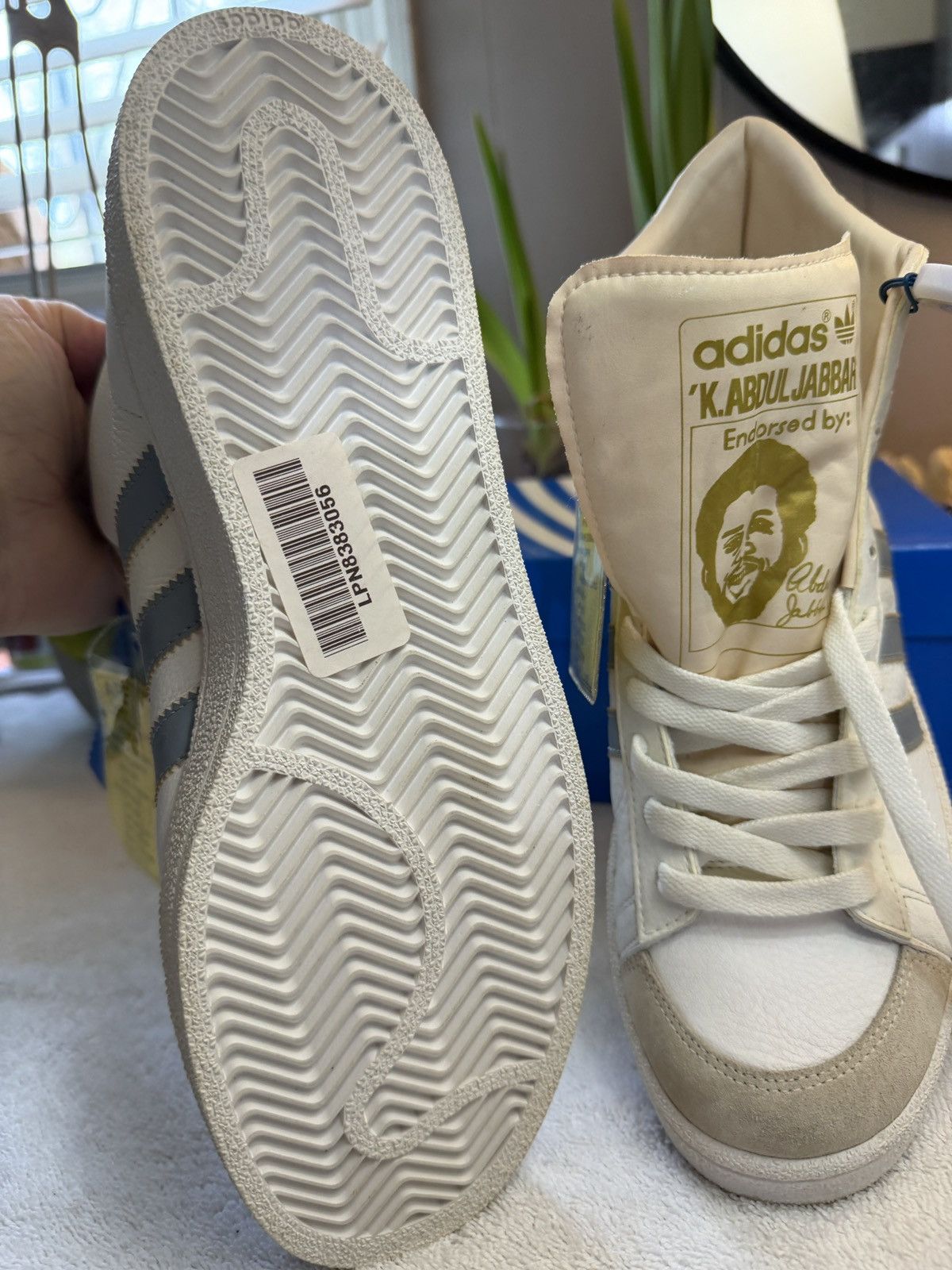 Adidas Kareem abdul jabar 2004 vintage Adidas Samples! Sz 9 Size US 9 / EU 42 - 17 Thumbnail