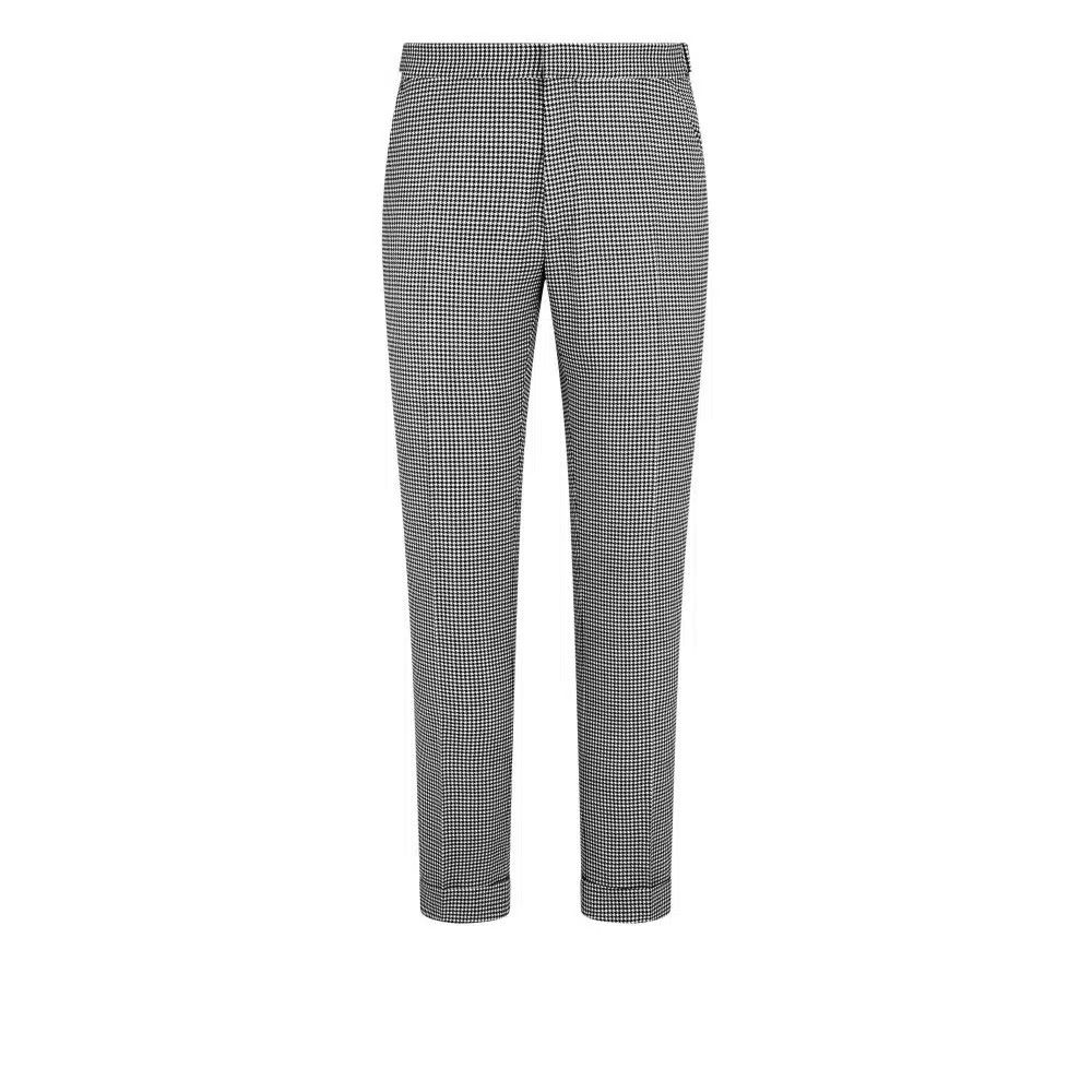 Tom Ford o1loc1c0526 PLPT01 Tiny Pied De Poule Dyllan Pant Size US 38 / EU 54 - 1 Thumbnail