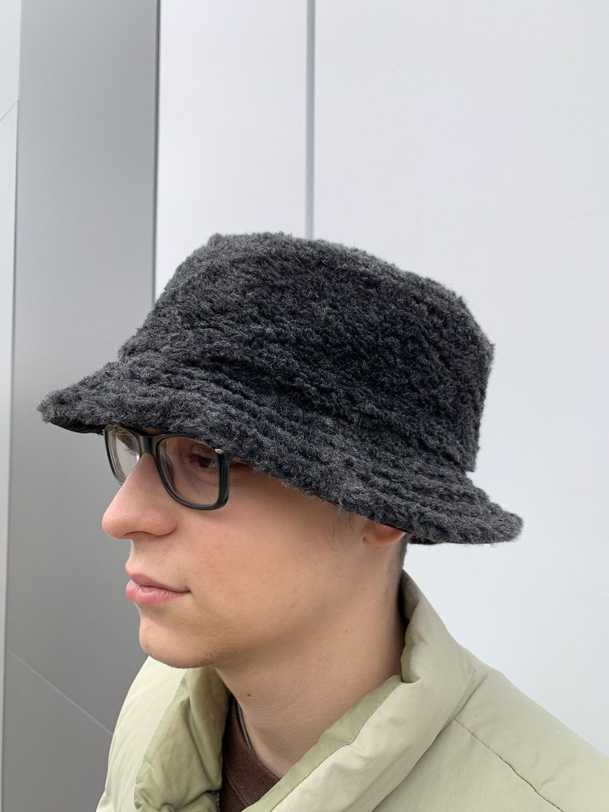Marni Marni Teddy Bear Faux Fur Bucket Hat Size M Size ONE SIZE - 4 Thumbnail
