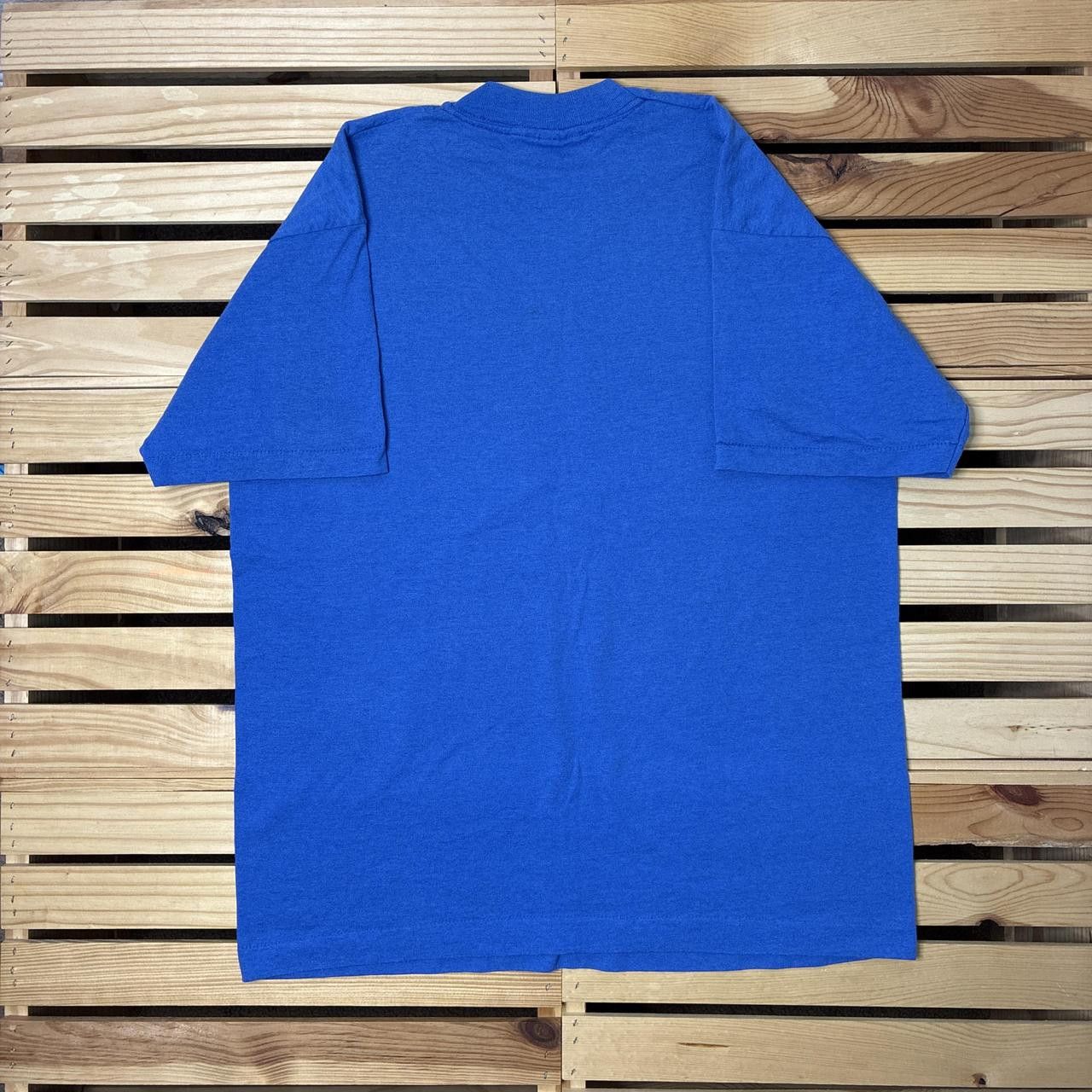 Fruit Of The Loom Vintage "I'm Trying to See..." Blue Funny Tee Size Large Size US L / EU 52-54 / 3 - 2 Thumbnail