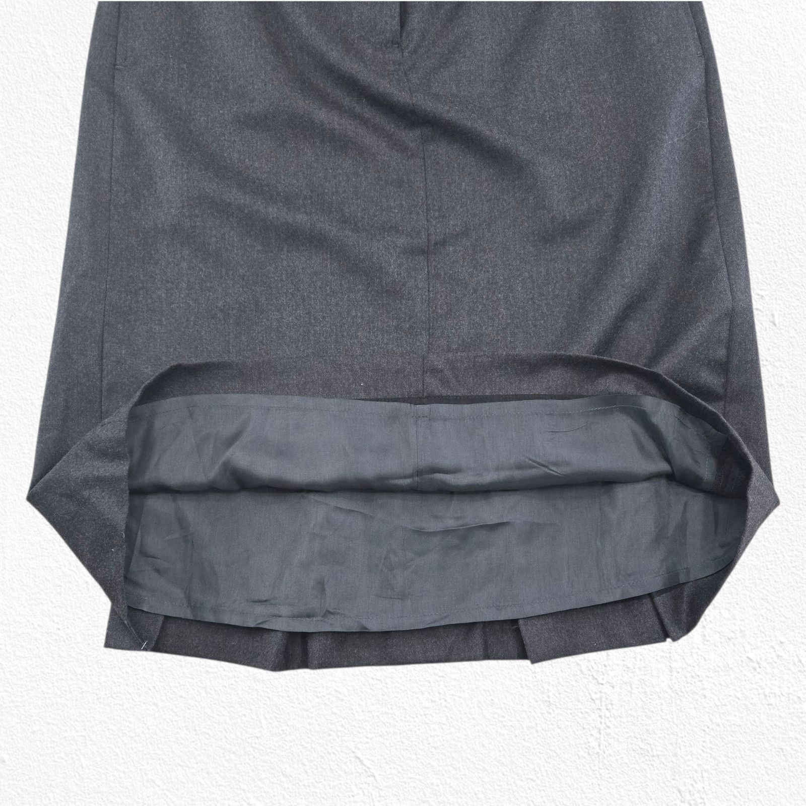 J.Crew J Crew Wool Pencil Skirt Size 8 Charcoal NWT Size 30" / US 8 / IT 44 - 7 Thumbnail