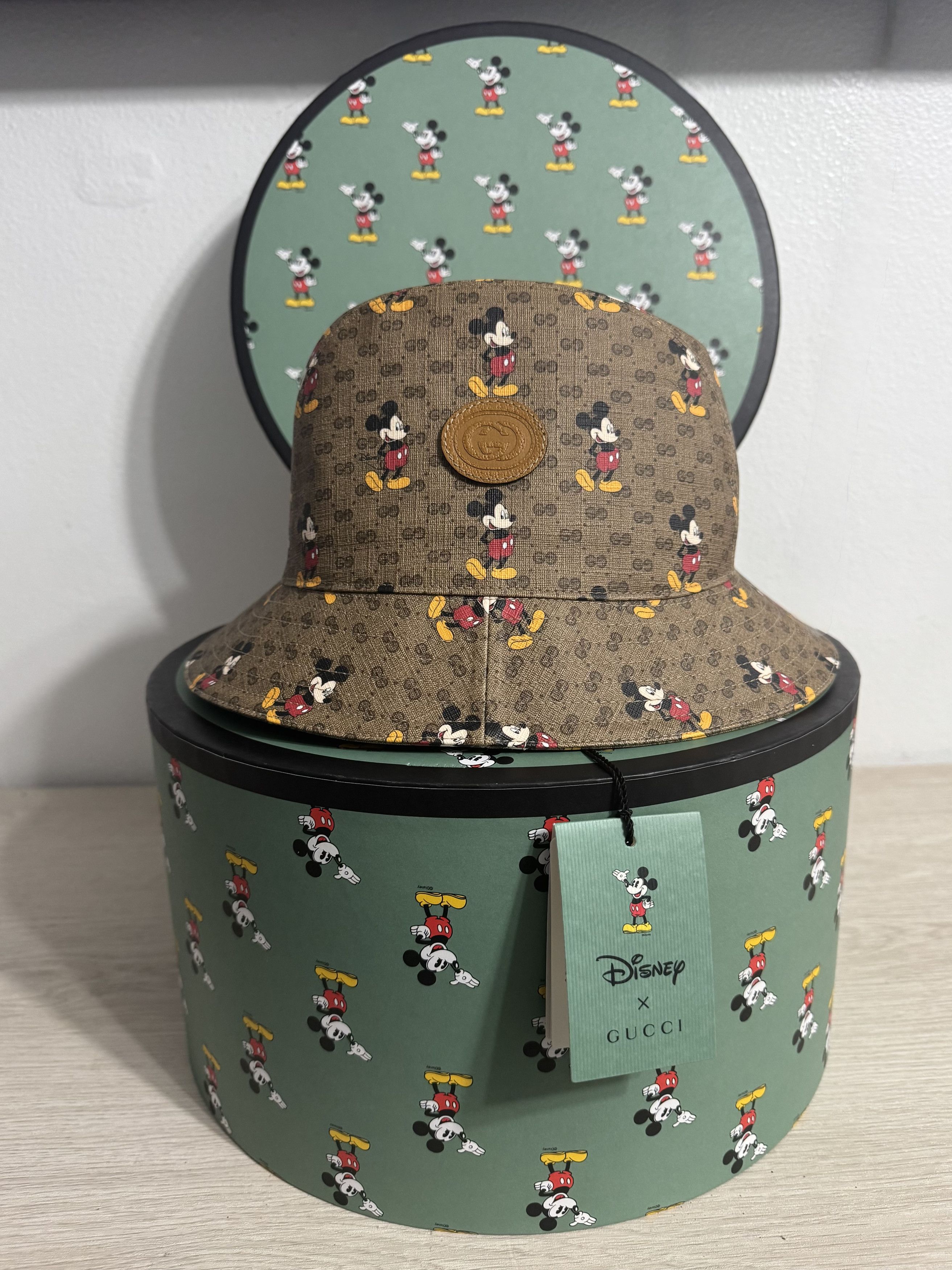 Disney × Gucci Disney X Gucci Mickey Monogram Bucket Hat Size ONE SIZE - 2 Thumbnail