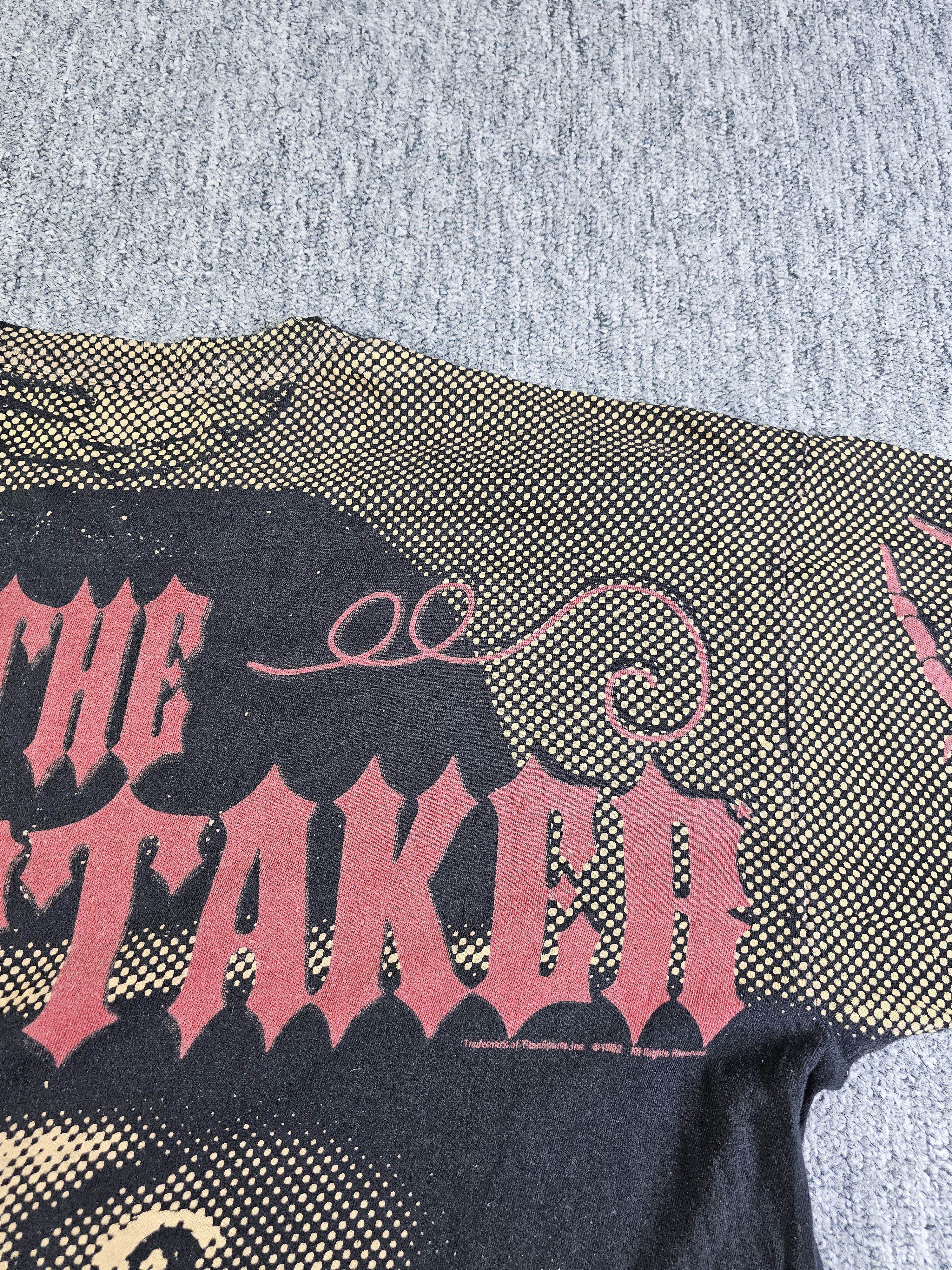 Other 1992 WWF Undertaker AOP T-Shirt Titan Sports Single Stitch L Size US L / EU 52-54 / 3 - 5 Thumbnail