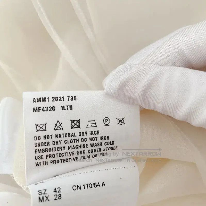Miu Miu Miu Miu White Silk Long Sleeve Dress . Size XL / US 12-14 / IT 48-50 - 8 Thumbnail