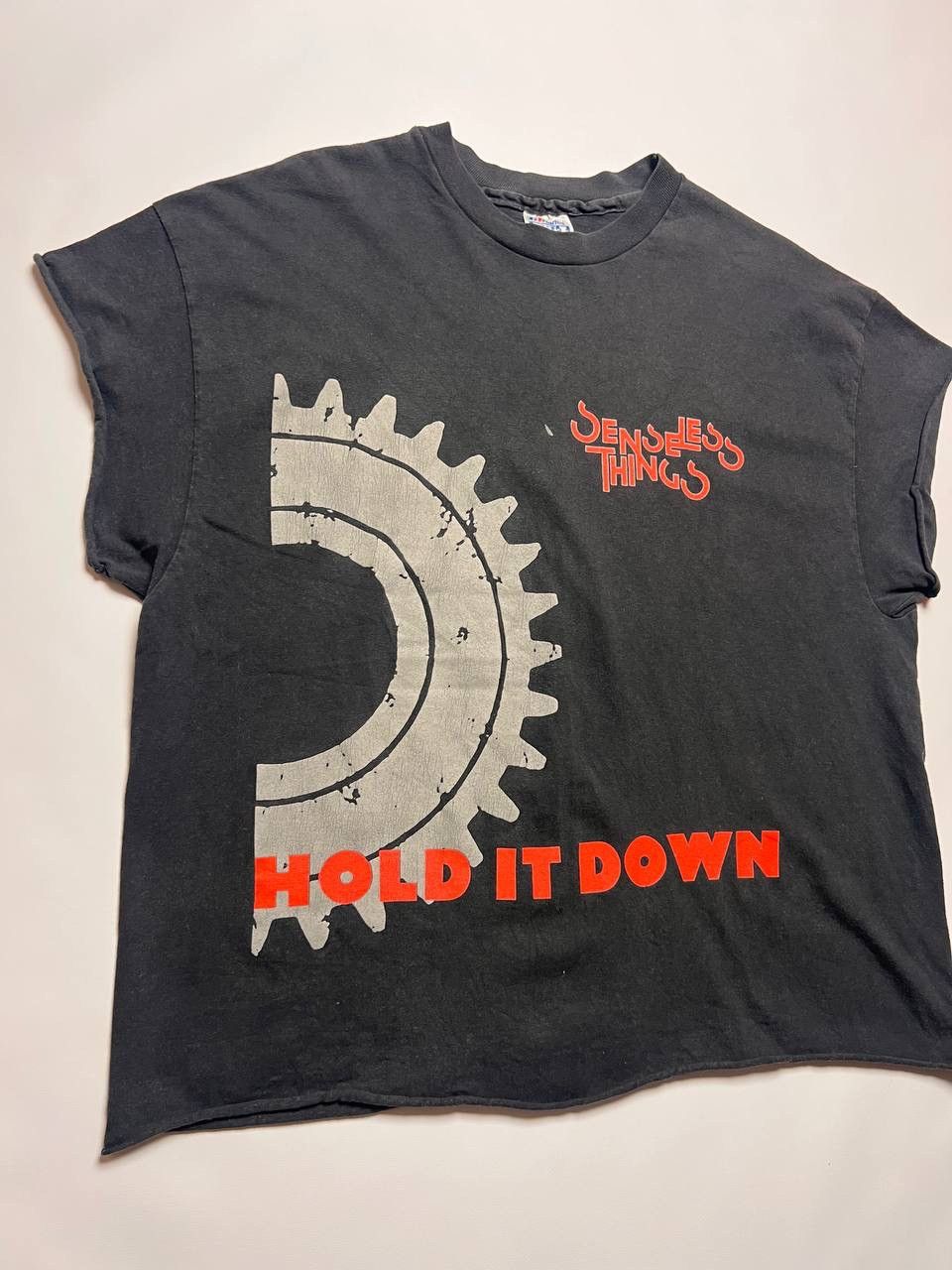Band Tees × Vintage SENSELESS THINGS Hold It Down Vintage 1992 UK Size US XL / EU 56 / 4 - 2 Thumbnail