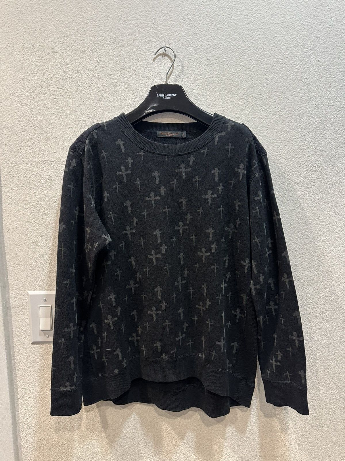 希少UNDERCOVER WITCH'S CELL DIVISION期スウェット Undercover fall 2002 witch's cell division crosses high neck