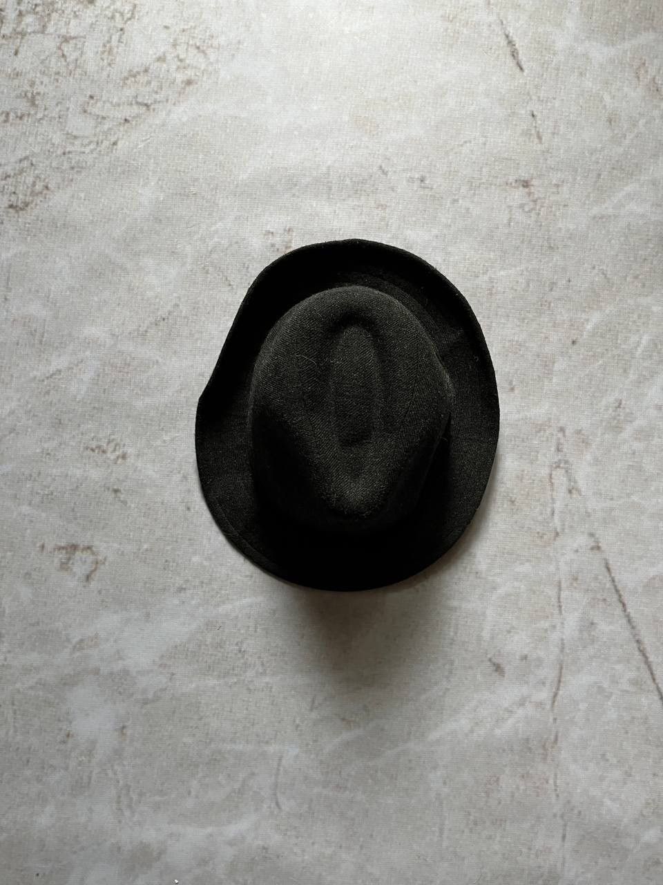Barbour Barbour Classic black wool Hat Size 32 - 1 Thumbnail