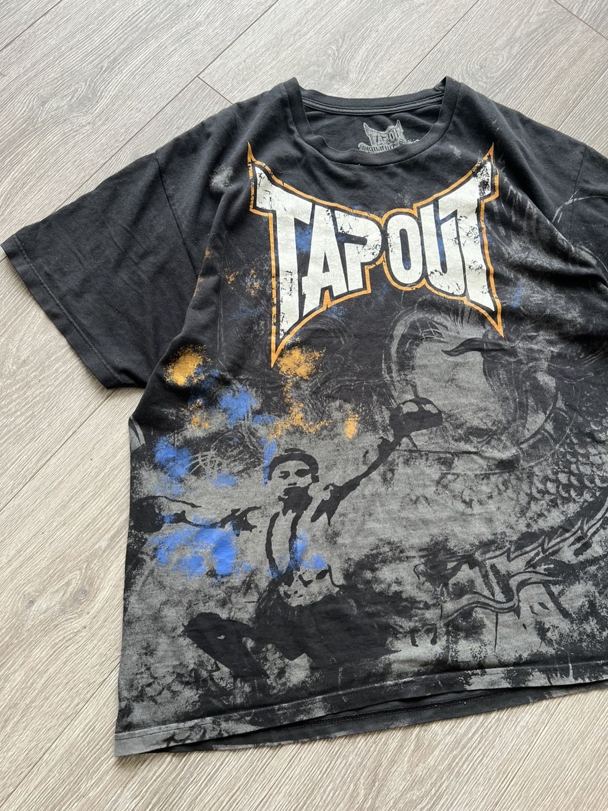 Vintage Vintage Tapout T-Shirt Size US XL / EU 56 / 4 - 5 Thumbnail