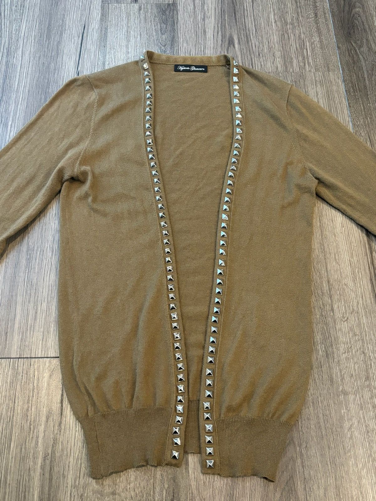 Hysteric Glamour Hysteric Glamour📿 Brown Studded Cardigan Size US S / EU 44-46 / 1 - 3 Thumbnail