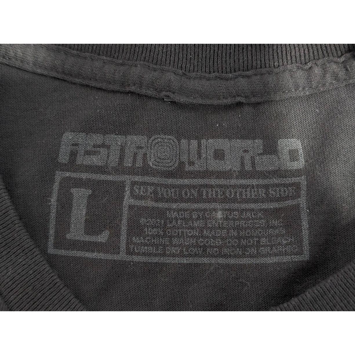 Travis Scott o1rshd1 Astrofest Open Your Eyes Tee Shirt in Grey Size US L / EU 52-54 / 3 - 18 Thumbnail