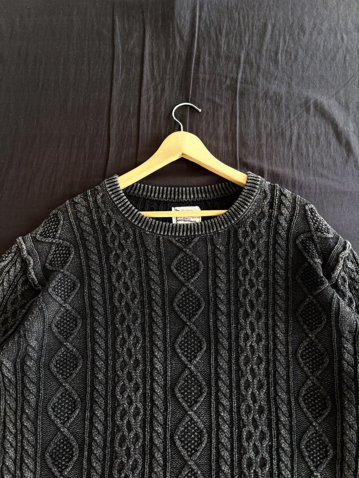 The Duffer of St.George Vintage The Duffer of St. George indigo-dyed knit sweater Size US XL / EU 56 / 4 - 3 Thumbnail