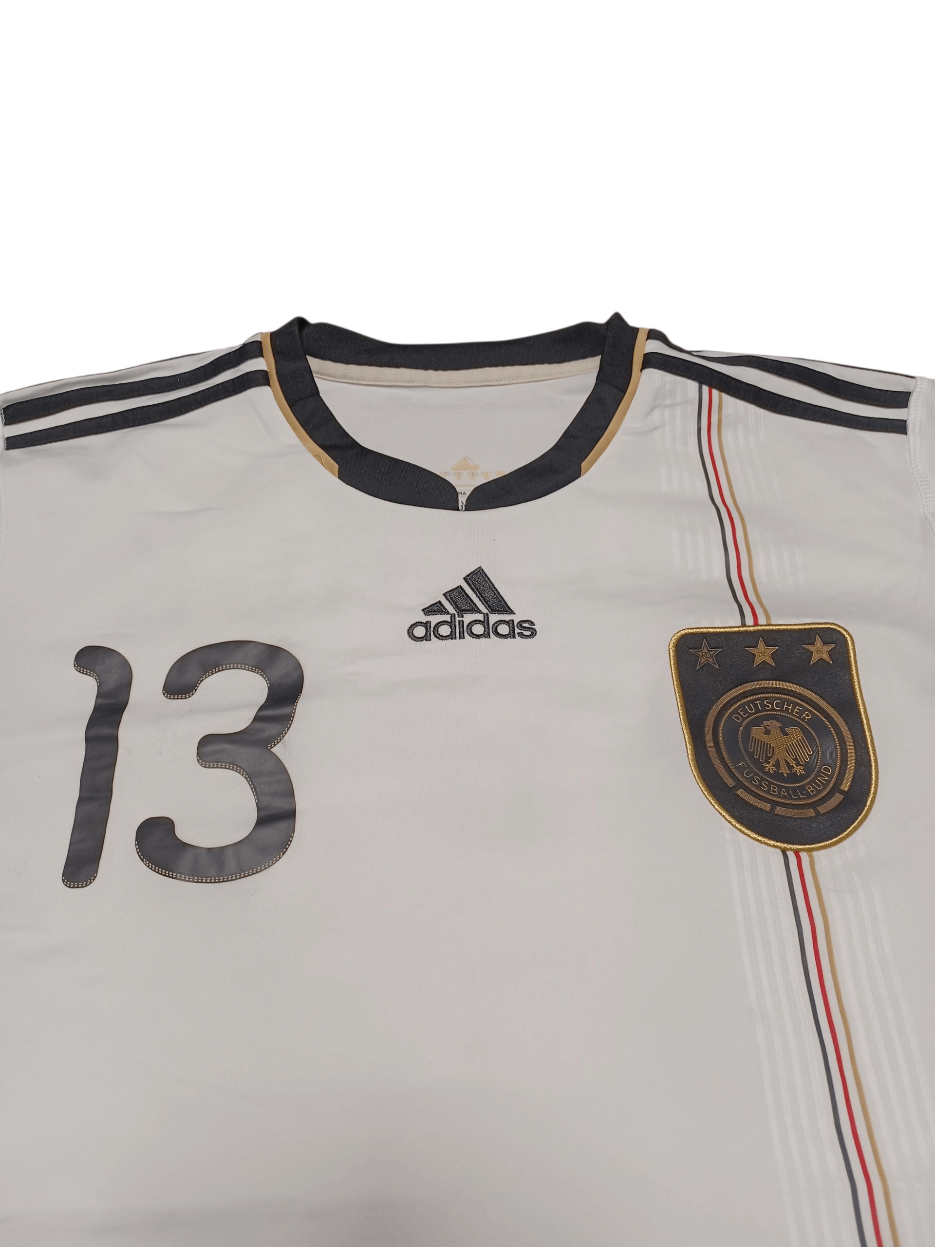 Adidas GERMANY 2010 BALLACK ADIDAS VINTAGE SOCCER JERSEY Size US M / EU 48-50 / 2 - 2 Thumbnail