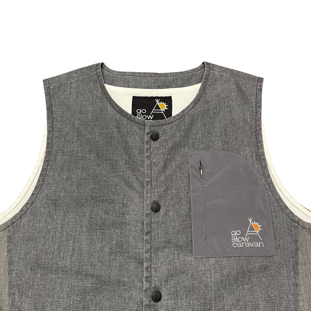 go slow caravan Vintage Go Slow Caravan Vest Size US L / EU 52-54 / 3 - 2 Thumbnail