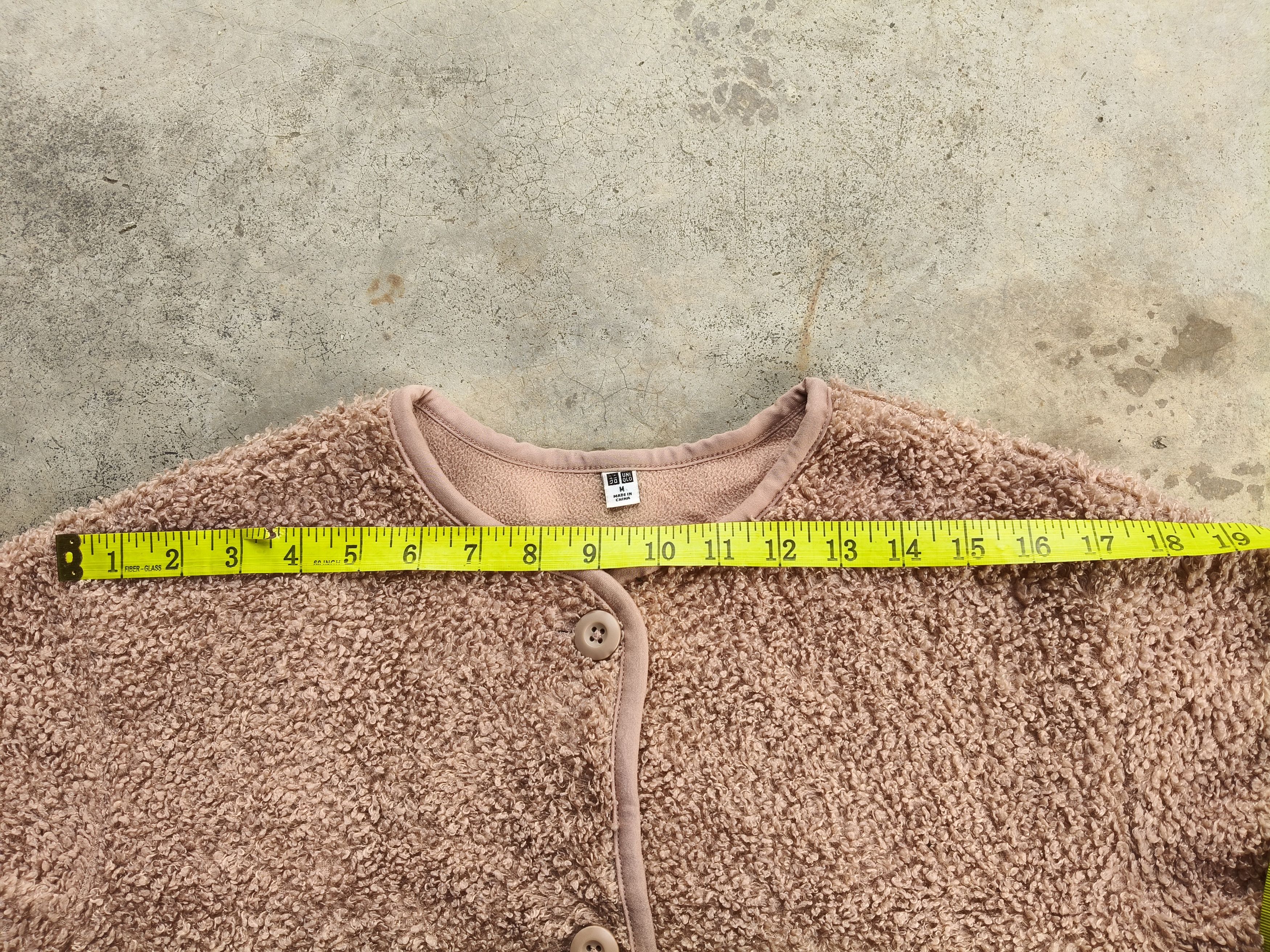 Japanese Brand × Uniqlo Uniqlo fur fleece Cardigan Button Up Size M / US 6-8 / IT 42-44 - 15 Thumbnail